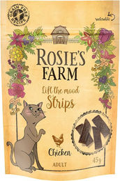 Produktbild von Rosie's Farm Snack "Strips" Huhn - 45 g