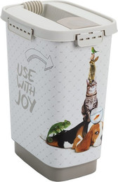 Produktbild von ROTHO Futterbehälter MyPet Cody 10 l mit Deckel und Klappe - 10 l