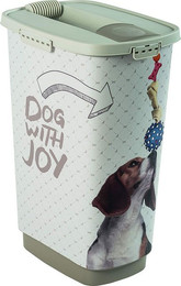 Produktbild von Rotho MyPet Cody Tierfutterbehälter 50l mit Deckel und Schütte - 50 l