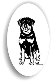Produktbild von Rottweiler Sticker