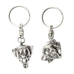 Rottweiler Versilberter Hundeanhänger – Bild 1 von 6