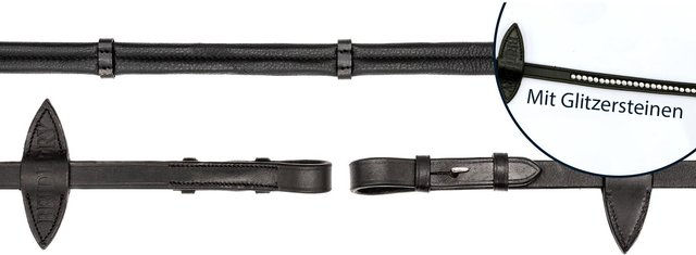 Produktbild von Round-Stitch-Trensen für Pferde Bridlery