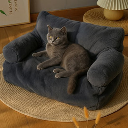 Produktbild von Roxlin Katzenliege Katzenbett Sofa flauschig & waschbar