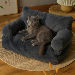 Produktbild von Roxlin Katzenliege Katzenbett Sofa flauschig & waschbar