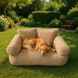 Produktbild von Roxlin Tierbett Hundebett Kleines Hundesofa Flauschig