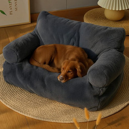 Produktbild von Roxlin Tierbett Hundebett Kleines Hundesofa Flauschig