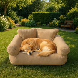 Produktbild von Roxlin Tierbett Hundebett Kleines Hundesofa Flauschig