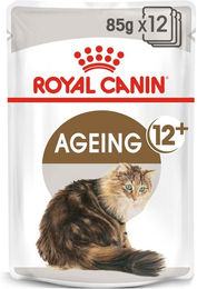 Produktbild von ROYAL CANIN AGEING 12+ in Soße Nassfutter für ältere Katzen 48x85g