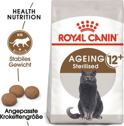 Produktbild von Royal Canin Ageing Sterilised 12+ Katzen-Trockenfutter - 4 kg