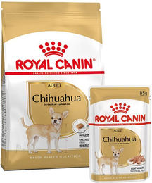Produktbild von ROYAL CANIN Chihuahua Adult 3kg + Nassfutter 12x85g