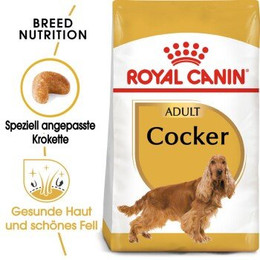 Produktbild von Royal Canin Cocker Adult Hundefutter trocken - 12 kg