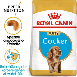 Produktbild von Royal Canin Cocker Puppy Welpenfutter trocken - 2 x 3 kg