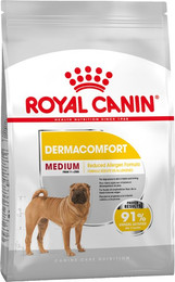 Produktbild von Royal Canin Dermacomfort Medium Trockenfutter für mittelgroße Hunde mit empfindlicher Haut - 12 kg