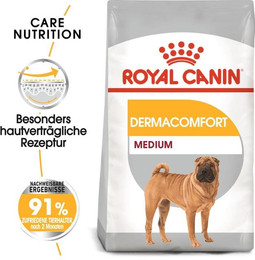 Produktbild von Royal Canin Dermacomfort Medium Trockenfutter für mittelgroße Hunde mit empfindlicher Haut - 3 kg
