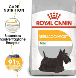 Produktbild von Royal Canin Dermacomfort Mini Trockenfutter für kleine Hunde mit empfindlicher Haut - 1 kg