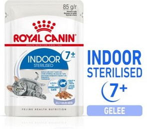 Produktbild von ROYAL CANIN Indoor 7+ Sterilised in Gelee - 12 x 85 g