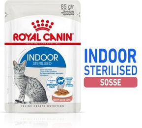 ROYAL CANIN Indoor Sterilised Adult in Soße - 48 x 85 g – Bild 1 von 3