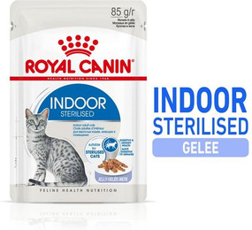 Produktbild von Royal Canin Indoor Sterilised in Gelee - 12 x 85 g