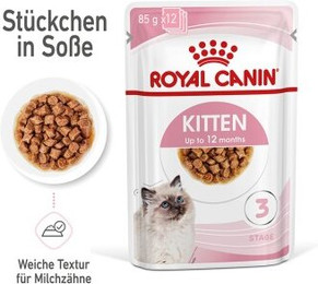 Produktbild von ROYAL CANIN Kitten in Soße - 12 x 85 g