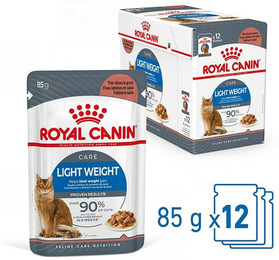 Produktbild von Royal Canin Light Weight Care in Soße Nassfutter für Katzen - 12 x 85 g