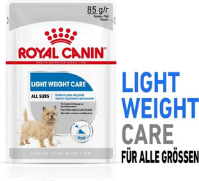 Produktbild von Royal Canin Light Weight Care Nassfutter für Hunde mit Neigung zu Übergewicht - 12 x 85 g