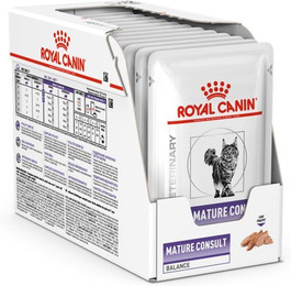 Produktbild von Royal Canin Mature Consult Balance Nassfutter für Katzen - 12 x 85 g