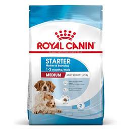 Produktbild von ROYAL CANIN Medium Starter für tragende Hündinnen und Welpen mittelgroßer Rassen - 2 x 15 kg