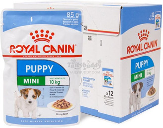 Produktbild von Royal Canin Mini Puppy Nassfutter für kleine Hundewelpen - 12 x 85 g