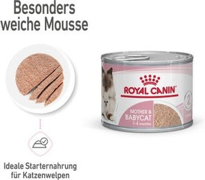 Produktbild von ROYAL CANIN Mother & Babycat Mousse - 12 x 195 g