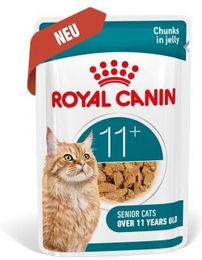 ROYAL CANIN Nassfutter Katze, Senior Ageing 11+, Gelee 12x85 g – Bild 1 von 3