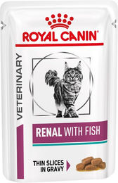 Royal Canin Renal Feline - Katze - 12x 85 g Fisch Frischebeutel – Bild 1 von 2