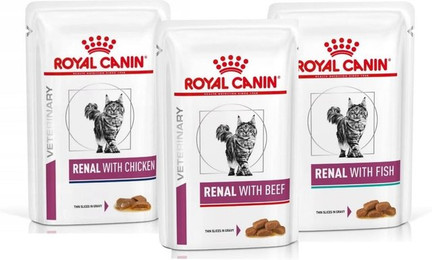 Produktbild von ROYAL CANIN Renal Feline Mix 72 x 85 g