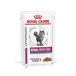 Produktbild von Royal Canin Renal Fish Katzenfutter Nass - 48 x 85 g