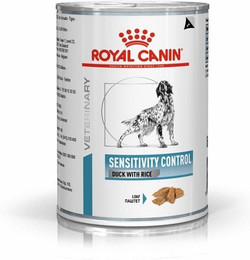 Produktbild von Royal Canin Sensitivity Control Ente & Reis Nassfutter für Hunde - 12 x 410 g