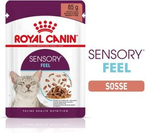 ROYAL CANIN Sensory Feel in Soße für wählerische Katzen - 48 x 85 g – Bild 1 von 3