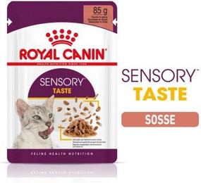 Produktbild von ROYAL CANIN Sensory Taste in Soße für wählerische Katzen - 12 x 85 g