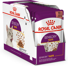Royal Canin Sensory Taste Stücke in Soße für ausgewachsene Katzen - 12 x 85 g – Bild 1 von 11