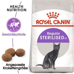 Produktbild von ROYAL CANIN Sterilised 37 Trockenfutter für kastrierte Katzen - 4 kg