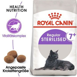Produktbild von Royal Canin Sterilised 7+ Trockenfutter für ältere kastrierte Katzen - 1,5 kg