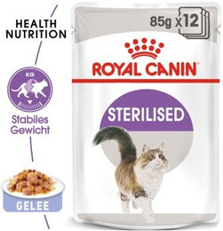 Produktbild von ROYAL CANIN Sterilised in Gelee - 12 x 85 g