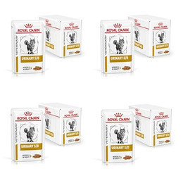 Produktbild von Royal Canin Veterinary Diet Feline Urinary S/O Häppchen in Soße - 12 x 85 g