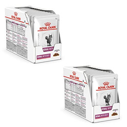 Produktbild von Royal Canin Veterinary Renal Beef Nassfutter für Katzen - 12 x 85 g