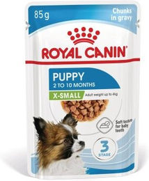 ROYAL CANIN X-Small Puppy in Sauce 12x85 g – Bild 1 von 3