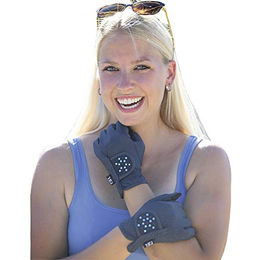 RSL Ascona Reithandschuhe mit Glitzersteinen – Bild 1 von 2