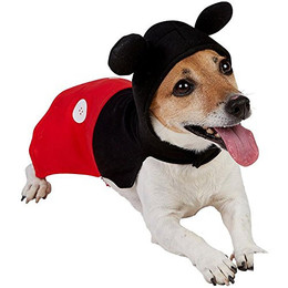 Produktbild von Rubie's Mickey Mouse Hundekostüm schwarz/rot