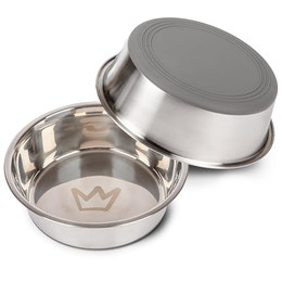 Produktbild von Rudelkönig Edelstahlnapf 2er Set - 2 x 900 ml