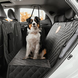 Produktbild von Rudelkönig Hundedecke Auto Rückbank mit Seitenschutz und Sichtfenster