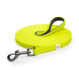 Produktbild von Rudelkönig Schleppleine mit Handschlaufe gelb 10 m - 10 m