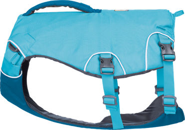 Ruffwear Confluence Hundeschwimmweste Biolumin Blue Größe S – Bild 1 von 7