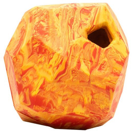 Produktbild von Ruffwear Gnawt-a-Rock interaktives Hundespielzeug Salamander Orange